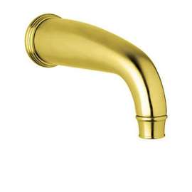 Perrin and Rowe U.3605IB 8in Non Diverter Tub Spout in English Gold