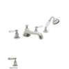 Perrin and Rowe U.3737L-PN Roman Tub Faucet in Polished Nickel