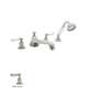Perrin and Rowe U.3737L-PN Roman Tub Faucet in Polished Nickel