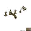 Deck Mount Tub Filler Faucet in English Bronze