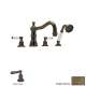 Perrin and Rowe U.3745L-EB Roman Tub Faucet in English Bronze