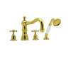 Perrin and Rowe U.3746X-IB Roman Tub Faucet in English Gold