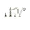 Perrin and Rowe U.3746X-PN Roman Tub Faucet in Polished Nickel