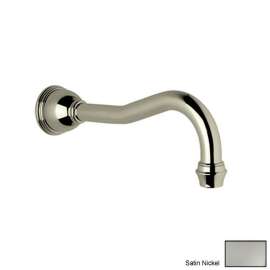 10in Non Diverter Tub Spout in Satin Nickel