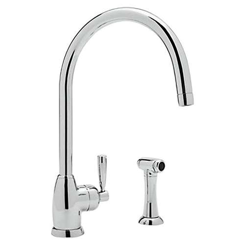 Perrin and Rowe Kitchen Faucet And Metal Lever Handle