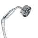 Inclined Easy Clean Handshower and Hose in Polished Chrome