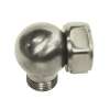 Perrin and Rowe U.5389STN Wall Supply Elbow in Satin Nickel