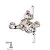 Perrin and Rowe U.5550L-PN Exposed Thermostatic Shower Valve Trim in Polished Nickel