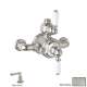Perrin and Rowe U.5550L-STN Exposed Thermostatic Shower Valve Trim in Satin Nickel