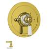 Perrin and Rowe U.5565L-IB/TO Thermostatic Valve Trim in English Gold