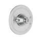 Perrin and Rowe U.5786X-APC/TO Thermostatic Shower Valve Trim in Polished Chrome