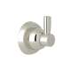 Holborn Wall Mount Single Robe Hook in Polished Nickel