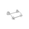 Holborn Wall Mount Pivot Bar Toilet Roll Holder in Polished Chrome