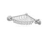 Wall Mounted Corner Basket in Polished Chrome