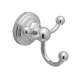 Perrin and Rowe U.6923APC Triple Hook Robe Hook in Polished Chrome