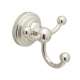 Perrin and Rowe U.6923PN Triple Hook Robe Hook in Polished Nickel