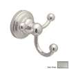 Perrin and Rowe U.6923STN Triple Hook Robe Hook in Satin Nickel