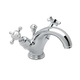 Perrin and Rowe Bathroom Faucet And Metal Cross Handles