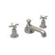 Perrin and Rowe U.3706X-STN-2 Widespread Bathroom Faucet and Pop-Up Drain in Satin Nickel