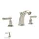 Perrin and Rowe U.3760L-PN-2 Widespread Bathroom Faucet in Polished Nickel