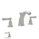Perrin and Rowe U.3760L-STN-2 Widespread Bathroom Faucet in Satin Nickel