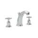 Perrin and Rowe Widespread Bathroom Faucet And Pop-Up Drain