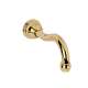 Perrin and Rowe U.3792IB-2 Wall Mounted Lavatory Spout in English Gold