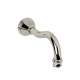Georgian Era Wall Mounted Lavatory Spout in Polished Nickel