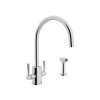 Perrin and Rowe U.4312LS-APC-2 Kitchen Faucet in Polished Chrome