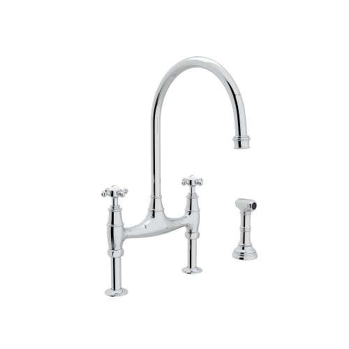 Perrin and Rowe High-Arc Bridge Kitchen Faucet