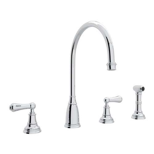 U.4736L-2 Perrin and Rowe Widespread Kitchen Faucet