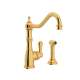 Perrin and Rowe Kitchen Faucet And Metal Lever Handle