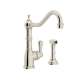 Perrin and Rowe Kitchen Faucet And Metal Lever Handle