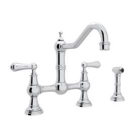 U.4756L-2 Perrin and Rowe Bridge Kitchen Faucet