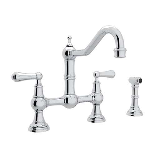 U.4756L-2 Perrin and Rowe Bridge Kitchen Faucet
