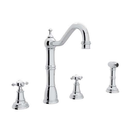 U.4775X-2 Perrin and Rowe Widespread Kitchen Faucet