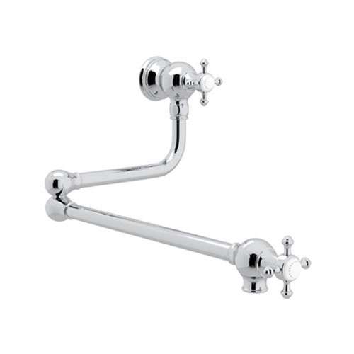 U.4798X-2 Perrin and Rowe Wall Mounted Pot Filler