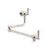 Wall Mounted Pot Filler in Polished Nickel