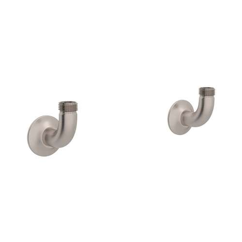 Wall Unions for Bridge Kitchen Faucet in Satin Nickel