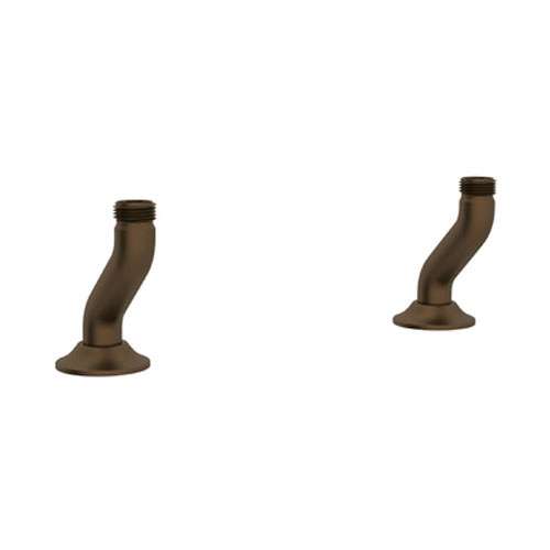 English Bronze Eccentric Deck Unions for Bridge Faucets