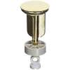 Pop-Up Center Drain Plug in English Gold