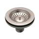 Basket Strainer in Satin Nickel