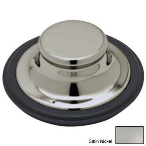 Disposal Stopper in Satin Nickel