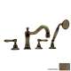 Country Bath A1404LMTCB Roman Tub Faucet in Tuscan Brass