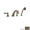 Country Bath A1464LMTCB Roman Tub Faucet and Single Function Hand Shower in Tuscan Brass