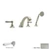 Country Bath A1464LPSTN Roman Tub Faucet and Single Function Hand Shower in Satin Nickel