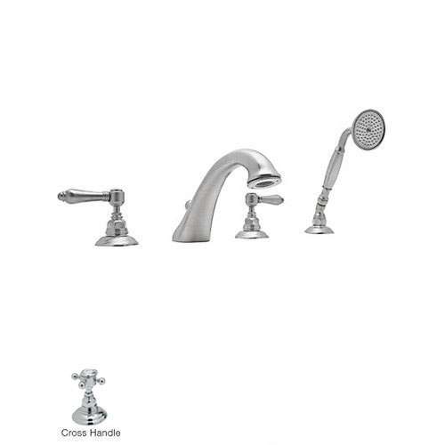 A1464XM Country Bath Roman Tub Faucet and Single Function Hand Shower