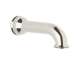 Cisal AC24-PN 7in Non Diverter Tub Spout in Polished Nickel