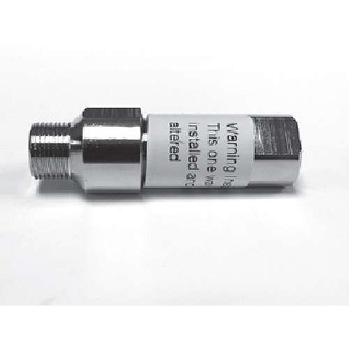 One-Way Check Valve with Flow Restrictor for Pull-Out Side Lever Faucets