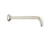 12in Wall Mounted Shower Arm in Polished Nickel